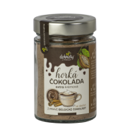 Horká belgická čokoláda so škoricou