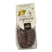 Bravčová klobása s parmezánom