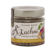 Trhané kačacie mäso s višňami a sherry