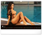 Nástenný kalendár Summer Paradise 2026, 48 x 33 cm