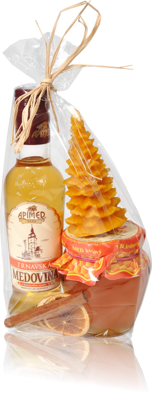 Darčekový sáčik malý - med, medovina, sviečka