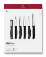 Victorinox sada švajčiarskych lúpacích nožov a I-škrabky - 6ks