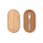Nerezový dvojitý Bento box Black+Blum - Black + Blum