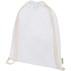 Taška Odisha s objemom 5 litrov a gramážou 140 g/m² z organického materiálu s certifikáciou OCS.