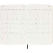 Moleskine 12-mesačný týždenný vreckový plánovač s mäkkou väzbou - Moleskine