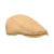 Bavlnená šiltovka Newsboy FLAT PEAK, farba - khaki