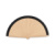 Drevený vejár WOODFAN, farba - černá