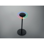 Nabíjateľná kovová stolová lampa LOUNGE