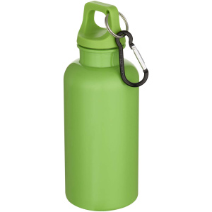 400 ml fľaša na vodu Oregon s karabínou z recyklovaného plastu s certifikáciou RCS
