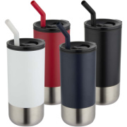 Termohrnček Grayson 480 ml s certifikáciou RCS a slamkou