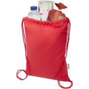 Taška so sťahovacou šnúrkou Peru Blend, 180 g/m², recyklovaný GRS materiál, 5 l
