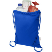 Taška so sťahovacou šnúrkou Peru Blend, 180 g/m², recyklovaný GRS materiál, 5 l