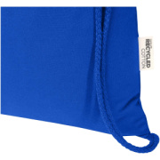 Taška so sťahovacou šnúrkou Peru Blend, 180 g/m², recyklovaný GRS materiál, 5 l