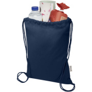 Taška so sťahovacou šnúrkou Peru Blend, 180 g/m², recyklovaný GRS materiál, 5 l