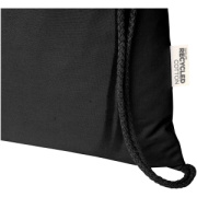 Taška so sťahovacou šnúrkou Peru Blend, 180 g/m², recyklovaný GRS materiál, 5 l