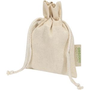 Odisha darčeková taška, gramáž 140 g/m², organický materiál OCS – 15 x 10 cm