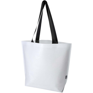 Veľká nákupná taška Duo z recyklovaného materiálu GRS s dvojitou lamináciou, 30 l