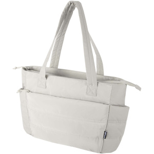 Puffer taška na notebook 15,6″ z recyklovaného materiálu GRS, 18 l