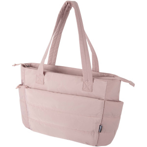 Puffer taška na notebook 15,6″ z recyklovaného materiálu GRS, 18 l