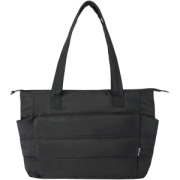 Puffer taška na notebook 15,6″ z recyklovaného materiálu GRS, 18 l