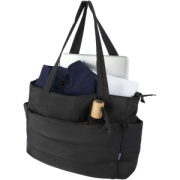 Puffer taška na notebook 15,6″ z recyklovaného materiálu GRS, 18 l