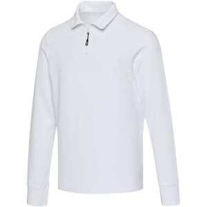 Unisex polokošeľa Zeus s dlhým rukávom a zipsom