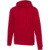 Unisex mikina s kapucňou Spinel - Elevate, farba - červená, veľkosť - XL