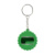 Popcap RABS prívesok na kľúče s otváračom na fľaše, farba - dark green, veľkosť - 40×45×12 mm