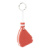 Velantis plávajúci prívesok na kľúče z EVA, farba - red, veľkosť - 65×55×13 mm
