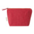 Cospex kozmetická taška z recyklovanej bavlny, farba - red, veľkosť - 210×155×55 mm