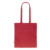 Totepex Hue nákupná taška z recyklovanej bavlny, farba - red, veľkosť - 380×420 mm