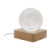 LumiGlobe sklenená svetelná guľa, farba - transparent, veľkosť - 60×70×60 mm