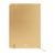 Oropuk A5 RPUT blok, farba - gold, veľkosť - 145×210×16 mm