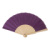 Solana RPET vejár, farba - purple, veľkosť - 420×220 mm