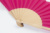 Solana RPET vejár, farba - pink, veľkosť - 420×220 mm