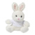 Rebunny RPET plyšový králik, farba - white, veľkosť - 150 mm