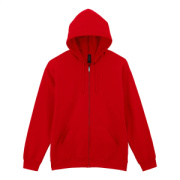 GISF600 mikina s kapucňou na zips - Gildan