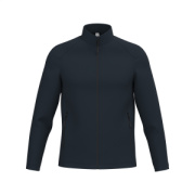 IB410 dvojvrstvová softshellová bunda - iDealBasic – dark blue – náhľad 2