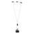 HolCharge 60W RPET kábel so šnúrkou na mobil, farba - white, veľkosť - 58×660×10 mm