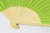 Repper ručný vejár z RPET, farba - green, veľkosť - 380×210 mm