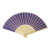 Repper ručný vejár z RPET, farba - purple, veľkosť - 380×210 mm