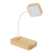 VoltGlow stolná lampa s bezdrôtovou nabíjačkou