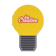 CreaStick Bulb samolepiaci blok na poznámky na zákazku