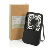 Aervina RCS nabíjateľný stolový ventilátor z rec. plastu - XD Collection