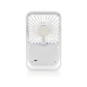 Aervina RCS nabíjateľný stolový ventilátor z rec. plastu - XD Collection