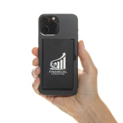 Štand. hlin. RFID magnetický držiak na karty a na telefón - XD Collection