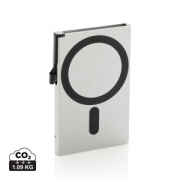 Štand. hlin. RFID magnetický držiak na karty a na telefón - XD Collection