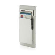 Štand. hlin. RFID magnetický držiak na karty a na telefón - XD Collection