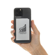 Štand. hlin. RFID magnetický držiak na karty a na telefón - XD Collection