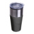 Termohrnček s plastovým vnútrom, 600 ml - M-Collection, farba - čierna